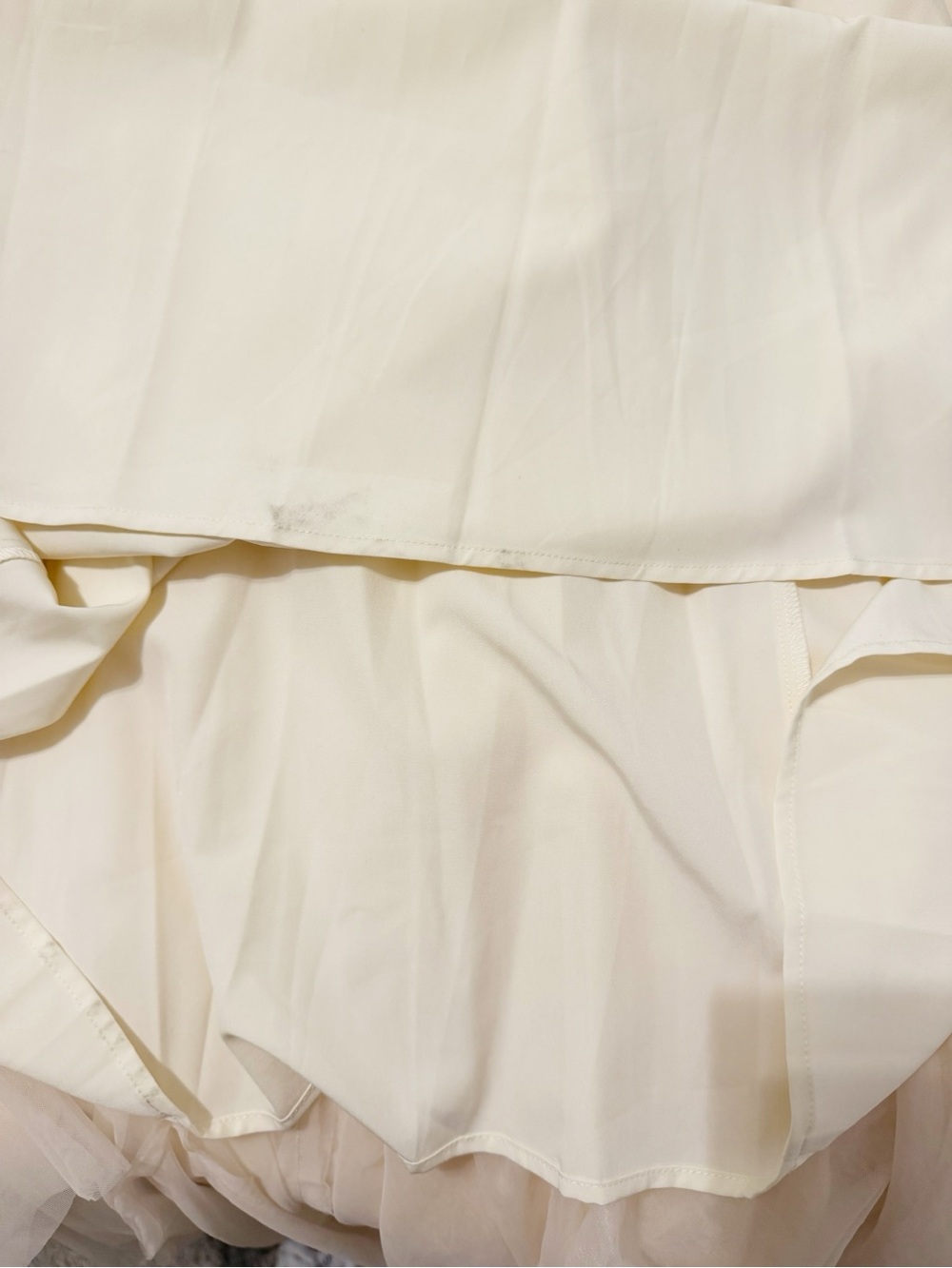 NWT Innovare Beppe Lace Corset Tulle Dress In Cream Strapless Gown Sz Small S * - Picture 6 of 8